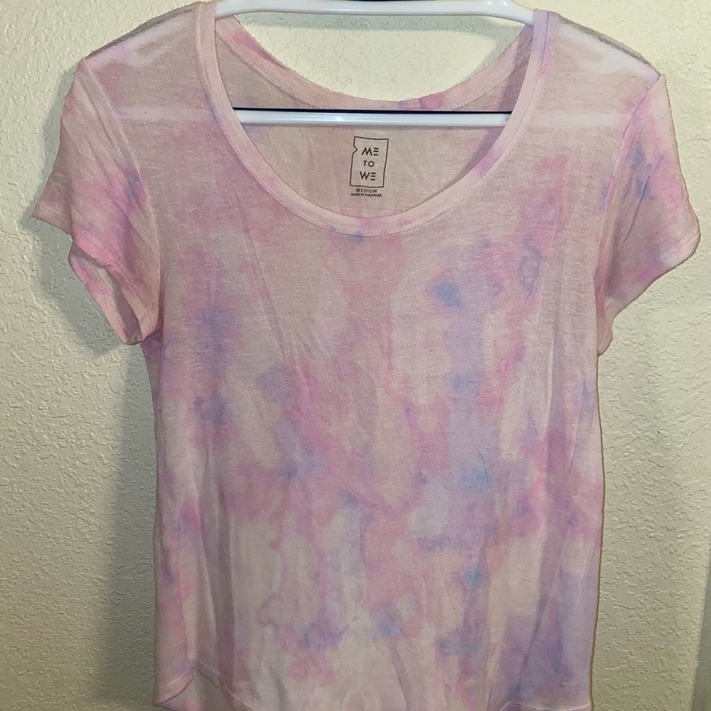 Me To We Trendy All Around Tie Dye Shirt
